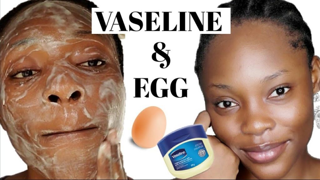 VASELINE AND EGG WHITE FACE MASK ASIAN ANTI AGING SECRET