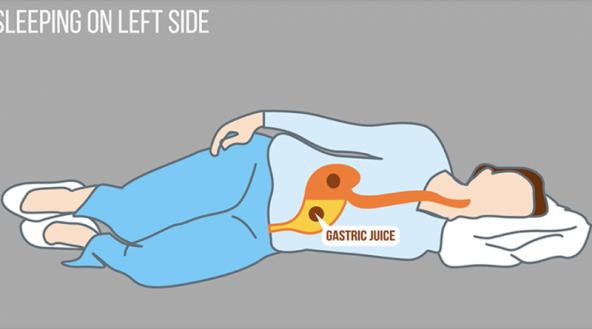 here’s why you must sleep on your left side